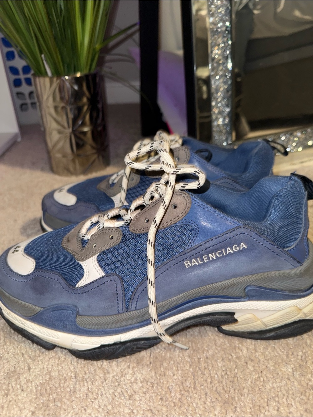 Triple S blue Balenciaga eu 44/us 11 men’s